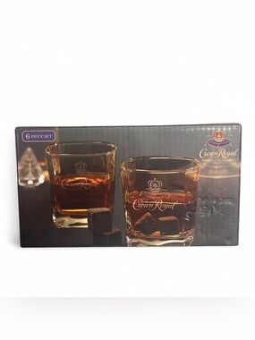 Crown Royal Whiskey Glass Set
